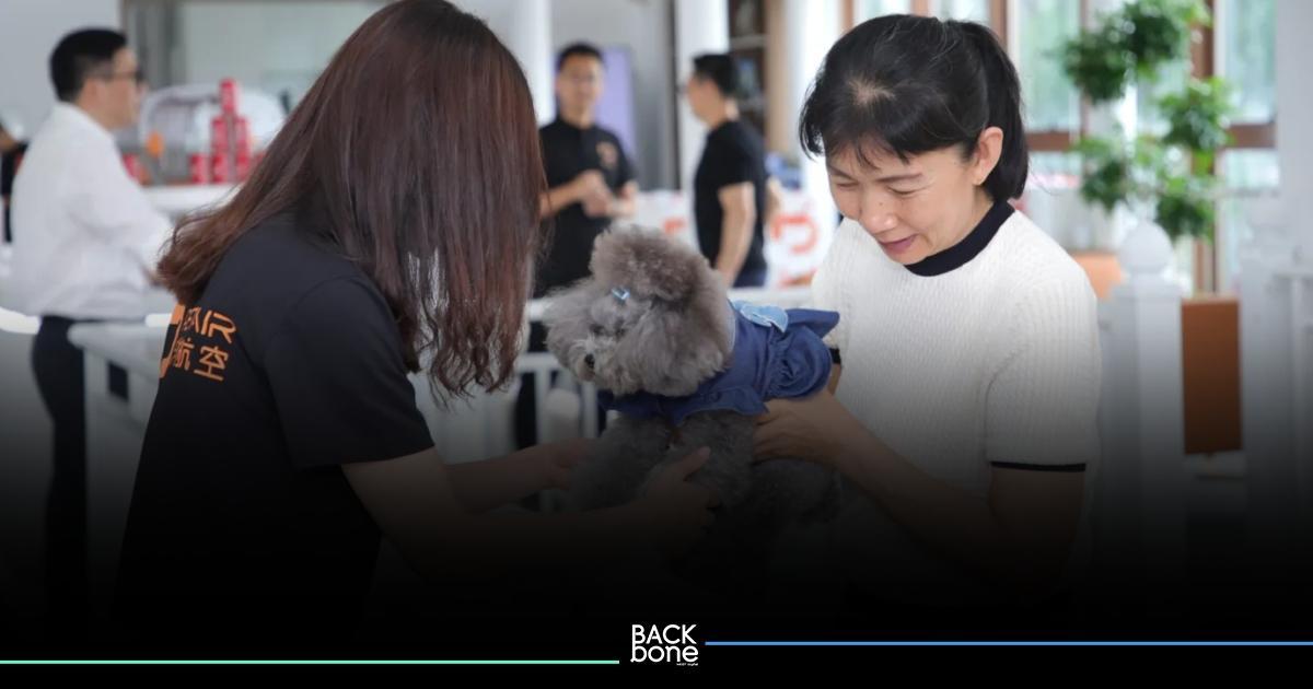 ทาสเห็นแล้วใจฟู!  ‘เลานจ์สัตว์เลี้ยง’ แห่งแรกของจีนที่สนามบินเซินเจิ้น
